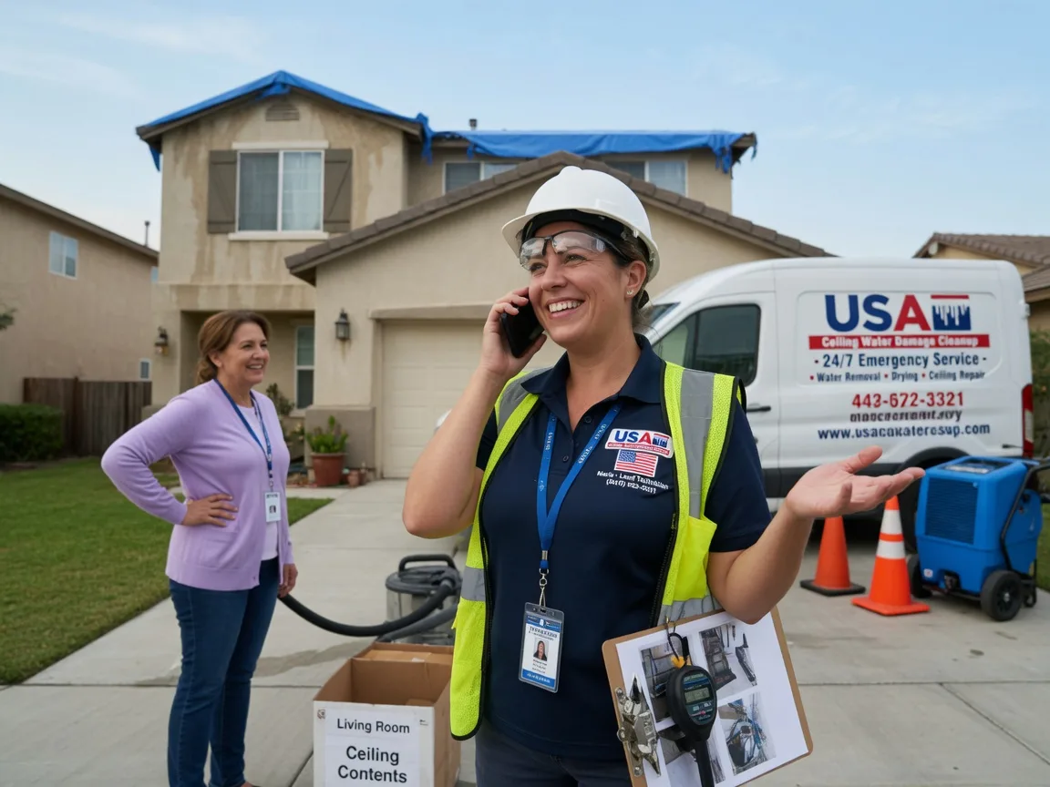 Ceiling Water Damage Restoration De Berry, TX FAQs